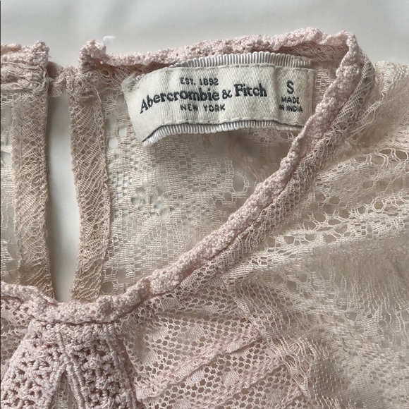Abercrombie Fitch Lace Tank s Pink - Picture 3 of 3